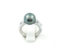 Anillo Mikimoto Mujer in Oro blanco Diamante ACB97411BP-B - ACB97411BP-B